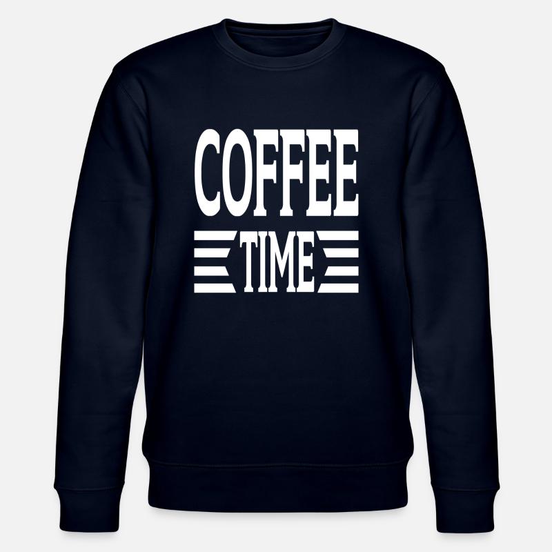 Coffee Time - Stanley/Stella Unisex Bio-Sweatshirt CHANGER  - Navy