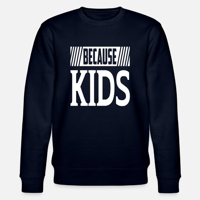 Because Kids - Stanley/Stella Unisex Bio-Sweatshirt CHANGER  - Navy