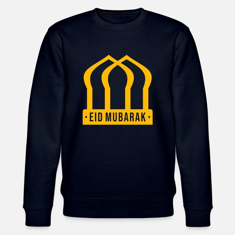 Eid Mubarak - Stanley/Stella Unisex Bio-Sweatshirt CHANGER  - Navy