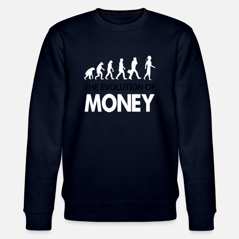 Crypto Bitcoin Trading - Sweat bio CHANGER Stanley/Stella Unisexe - marine