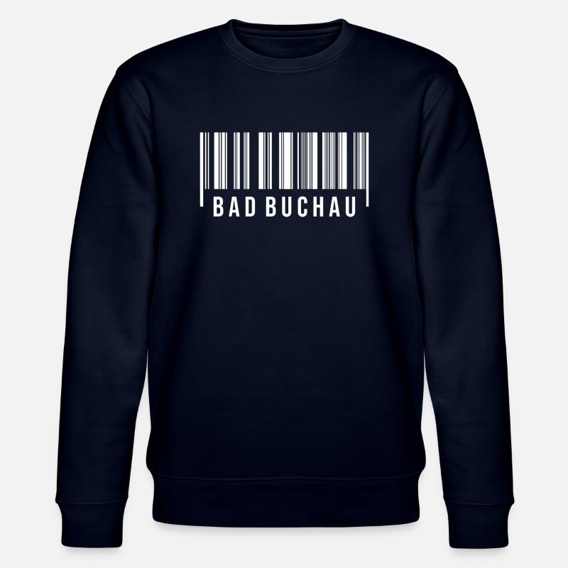 Schwabe Strichcode Bad Buchau - Stanley/Stella Unisex Bio-Sweatshirt CHANGER - Navy