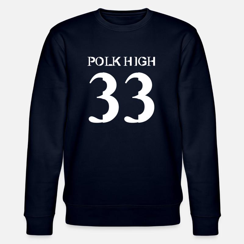 Polk High 33 - Stanley/Stella Unisex Bio-Sweatshirt CHANGER  - Navy