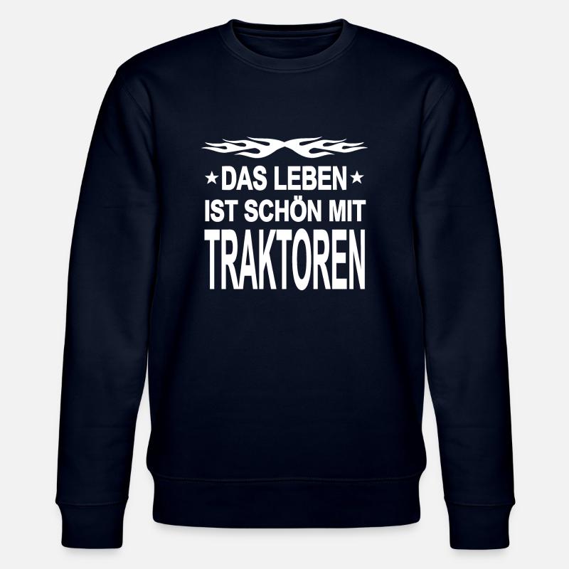 Traktor - Stanley/Stella Unisex Bio-Sweatshirt CHANGER  - Navy