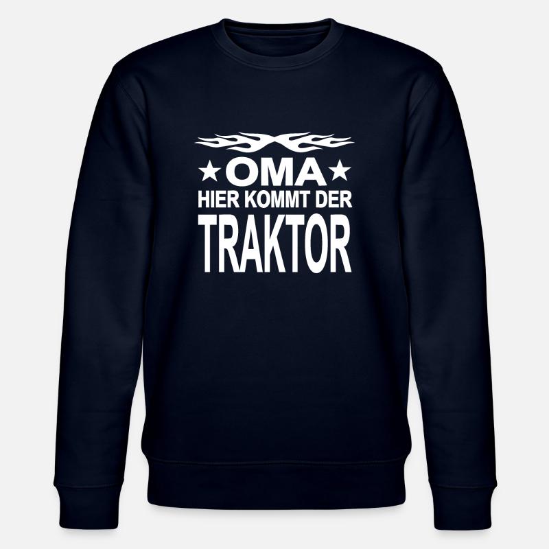 Traktor - Stanley/Stella Unisex Bio-Sweatshirt CHANGER  - Navy