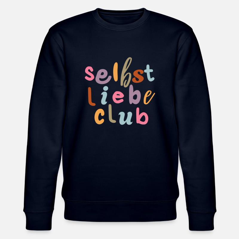 Selbstliebe Club - Stanley/Stella Unisex Bio-Sweatshirt CHANGER  - Navy