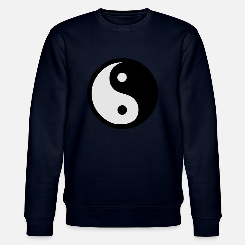Yin und Yang - Stanley/Stella Unisex Bio-Sweatshirt CHANGER  - Navy