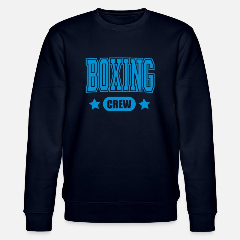 BOXING CREW - Stanley/Stella Unisex Bio-Sweatshirt CHANGER  - Navy
