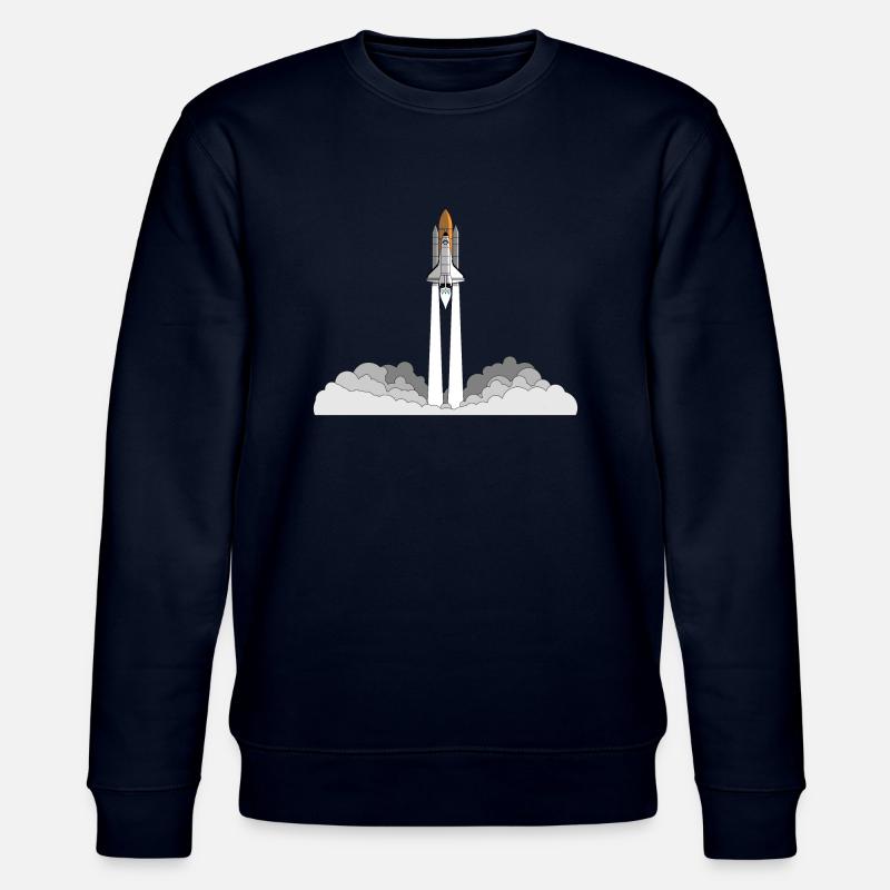 Space Shuttle Launch - Stanley/Stella Unisex Bio-Sweatshirt CHANGER  - Navy
