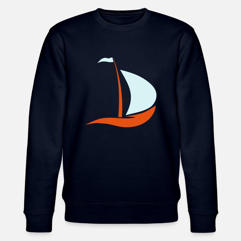 bateau à voile - Sweat bio CHANGER Stanley/Stella Unisexe - marine
