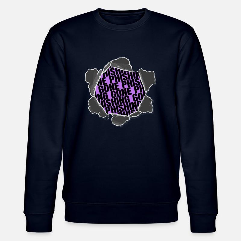 Mais je dis geek hacker anonyme internet - Sweat bio CHANGER Stanley/Stella Unisexe - marine