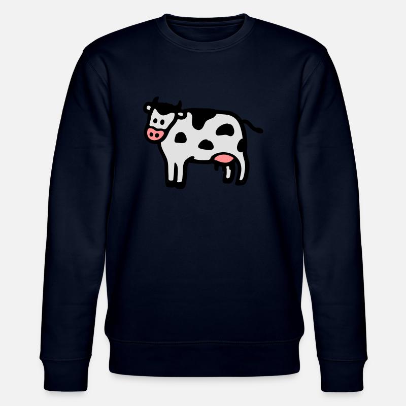 Kuh 3 - Stanley/Stella Unisex Bio-Sweatshirt CHANGER  - Navy