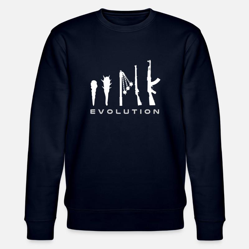 weapon evolution - Stanley/Stella CHANGER Unisex Organic Sweatshirt - navy