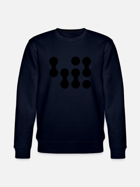 42 (weißer Text) EPS - Stanley/Stella Unisex Bio-Sweatshirt CHANGER  - Navy