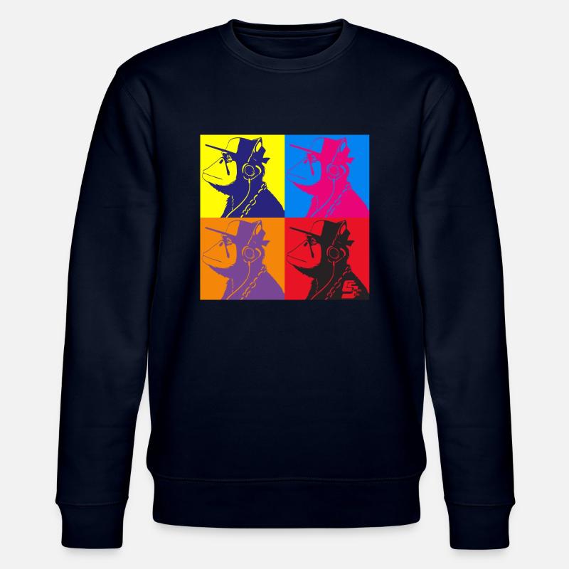 singe wharol by customstyle - Sweat bio CHANGER Stanley/Stella Unisexe - marine