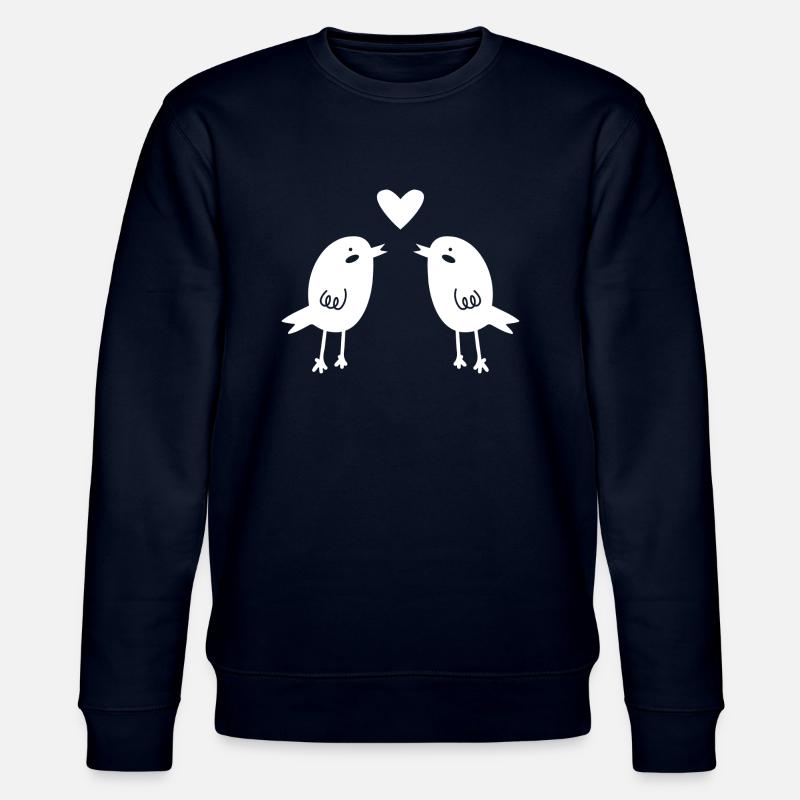 Vögel - Stanley/Stella Unisex Bio-Sweatshirt CHANGER  - Navy