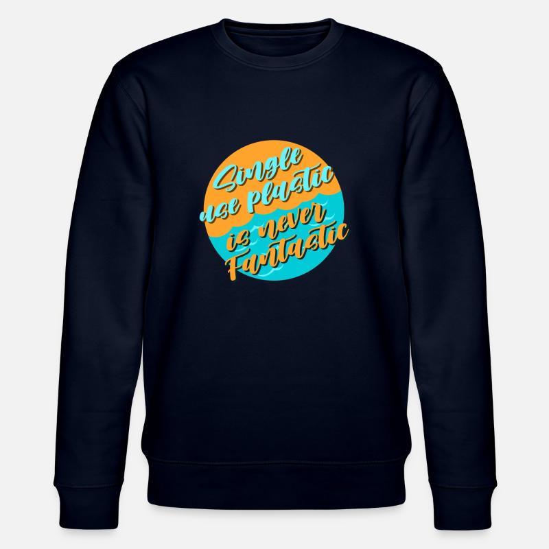 Avoid plastic - Stanley/Stella CHANGER Unisex Organic Sweatshirt - navy