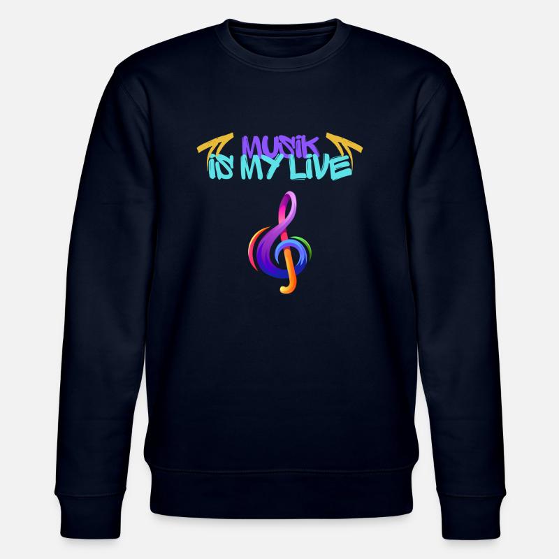 Musik - Stanley/Stella Unisex Bio-Sweatshirt CHANGER  - Navy