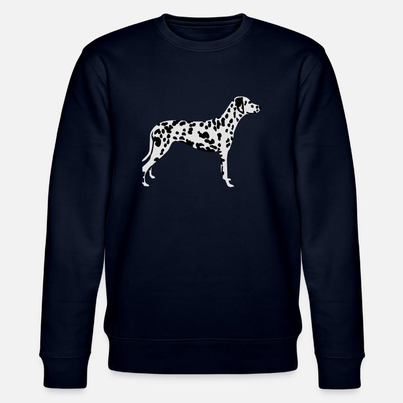 Dalmatian - Stanley/Stella CHANGER Unisex Organic Sweatshirt - navy