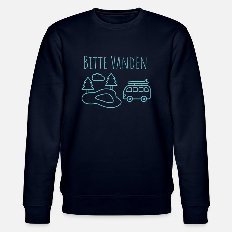 Bitte VANDEN am Teich - Stanley/Stella Unisex Bio-Sweatshirt CHANGER - Navy