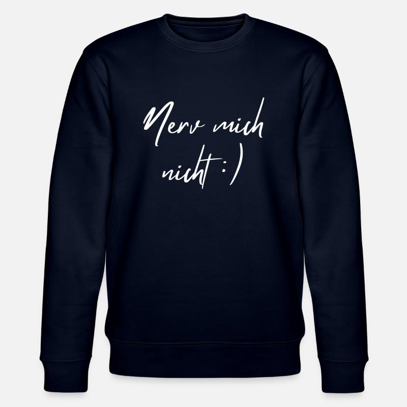 Nerv mich nicht - Stanley/Stella Unisex Bio-Sweatshirt CHANGER  - Navy