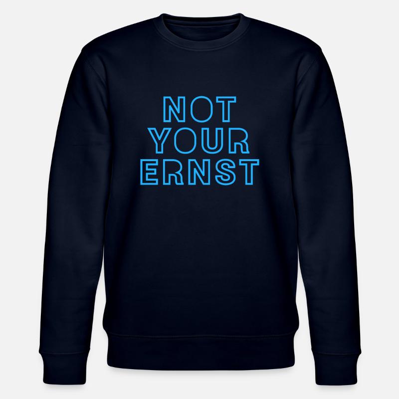NOT YOUR ERNST - Stanley/Stella Unisex Bio-Sweatshirt CHANGER  - Navy