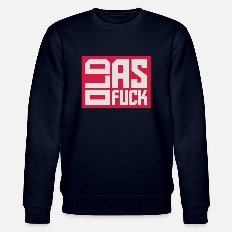 old AF Text Logo - Stanley/Stella CHANGER Unisex Organic Sweatshirt - navy