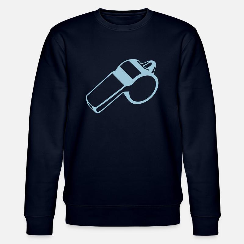 sifflet arbitre whistle 1 - Sweat bio CHANGER Stanley/Stella Unisexe - marine