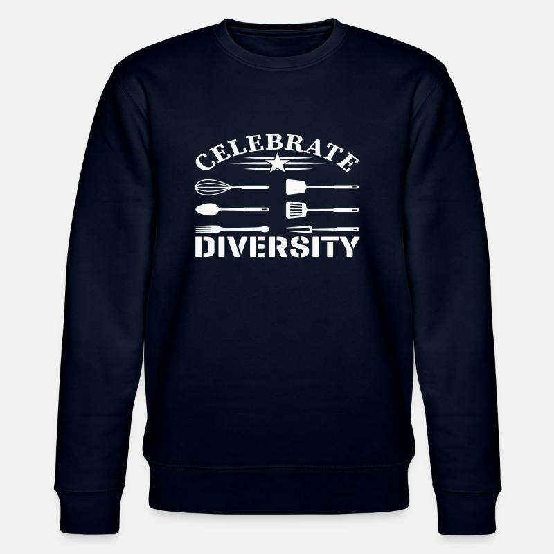 Celebrate Diversity - Stanley/Stella Unisex Bio-Sweatshirt CHANGER  - Navy