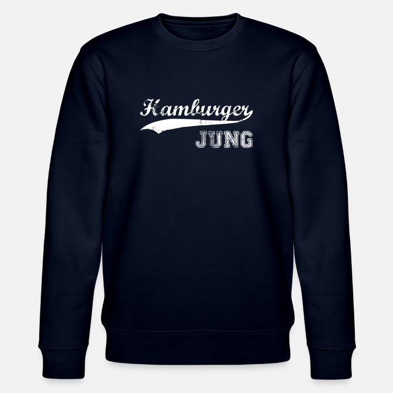 Hamburger Jung - Stanley/Stella Unisex Bio-Sweatshirt CHANGER  - Navy