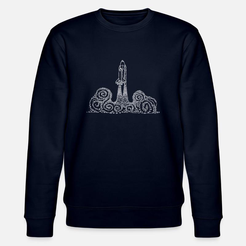 Navette spatiale Musique - Sweat bio CHANGER Stanley/Stella Unisexe - marine