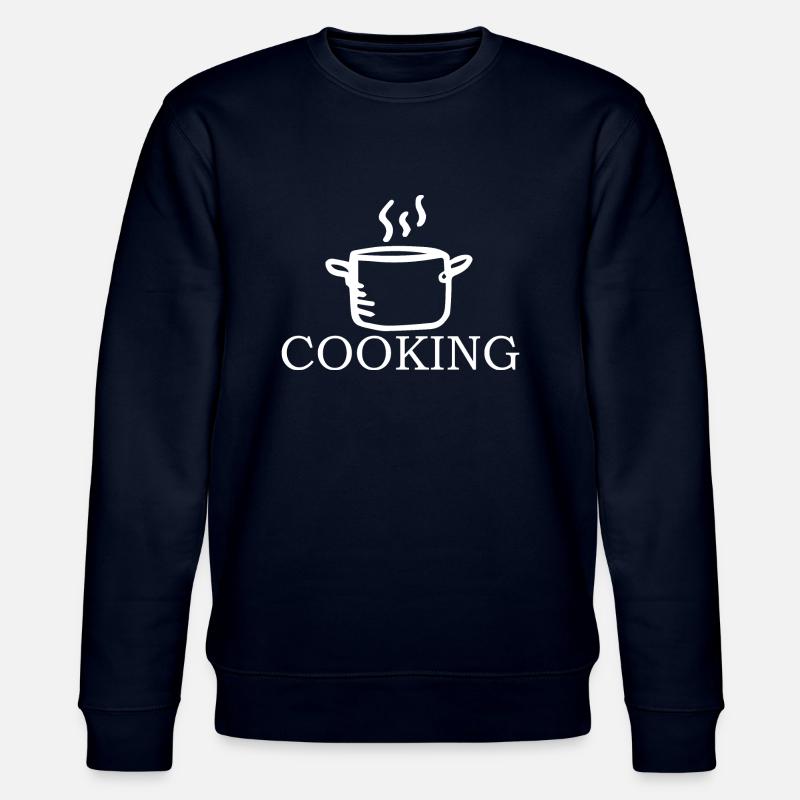 Cook cooking bake - Stanley/Stella CHANGER Unisex Organic Sweatshirt - navy