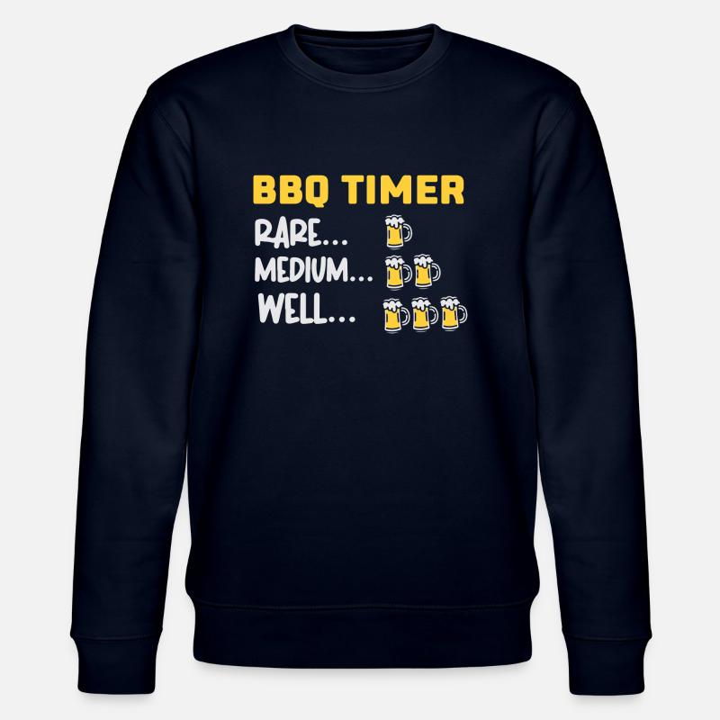 BBQ Timer - Stanley/Stella Unisex Bio-Sweatshirt CHANGER  - Navy