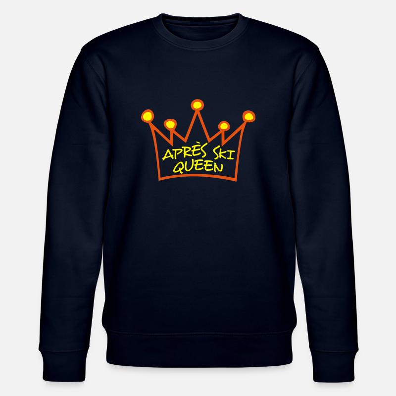 ares_ski_queen - Stanley/Stella Unisex Bio-Sweatshirt CHANGER  - Navy