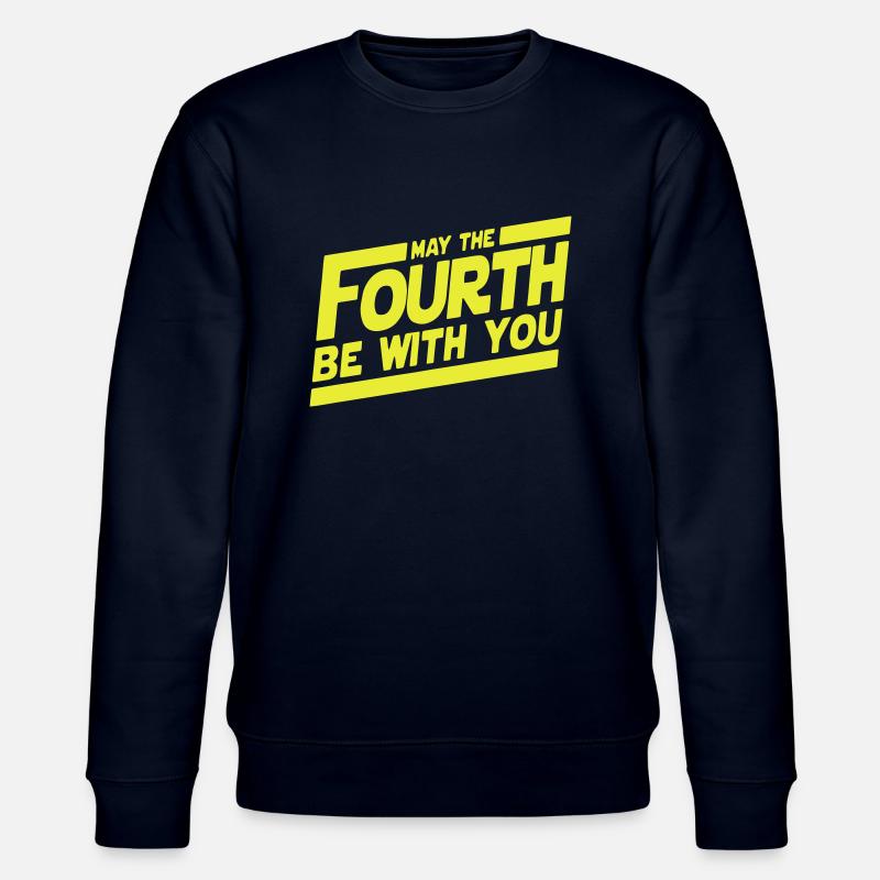May The 4th Fourth - Stanley/Stella Unisex Bio-Sweatshirt CHANGER  - Navy