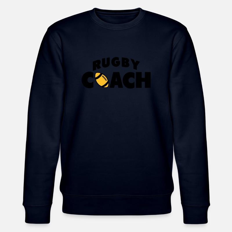 rugby coach - Stanley/Stella Unisex Bio-Sweatshirt CHANGER  - Navy