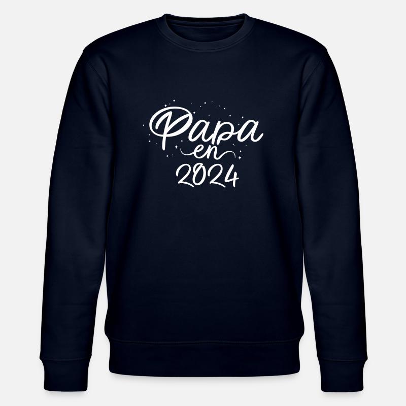 Papa en 2024 - Sweat bio CHANGER Stanley/Stella Unisexe - marine