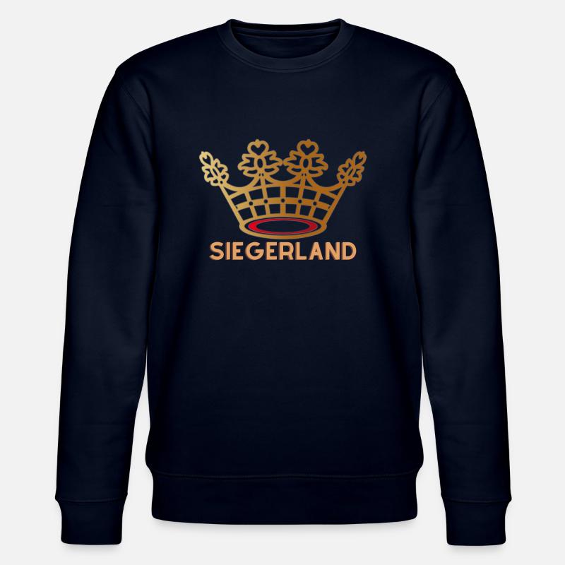 SIEGERLAND - Das Siegen-Design - Stanley/Stella Unisex Bio-Sweatshirt CHANGER  - Navy