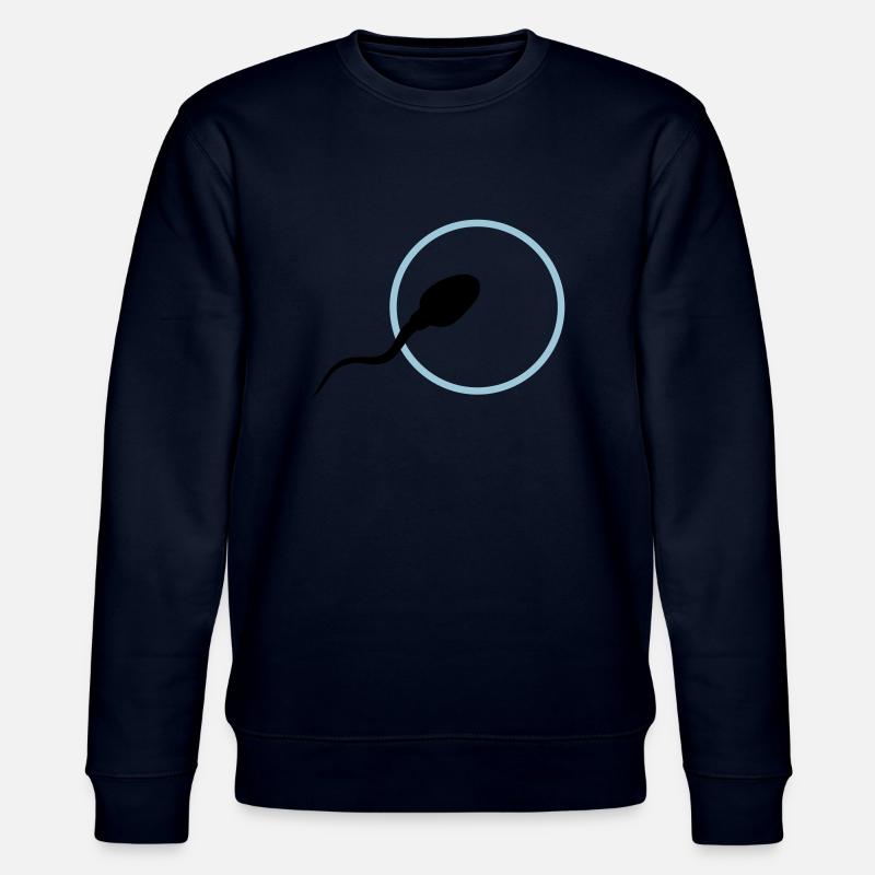 sperm3 - Stanley/Stella Unisex Bio-Sweatshirt CHANGER  - Navy