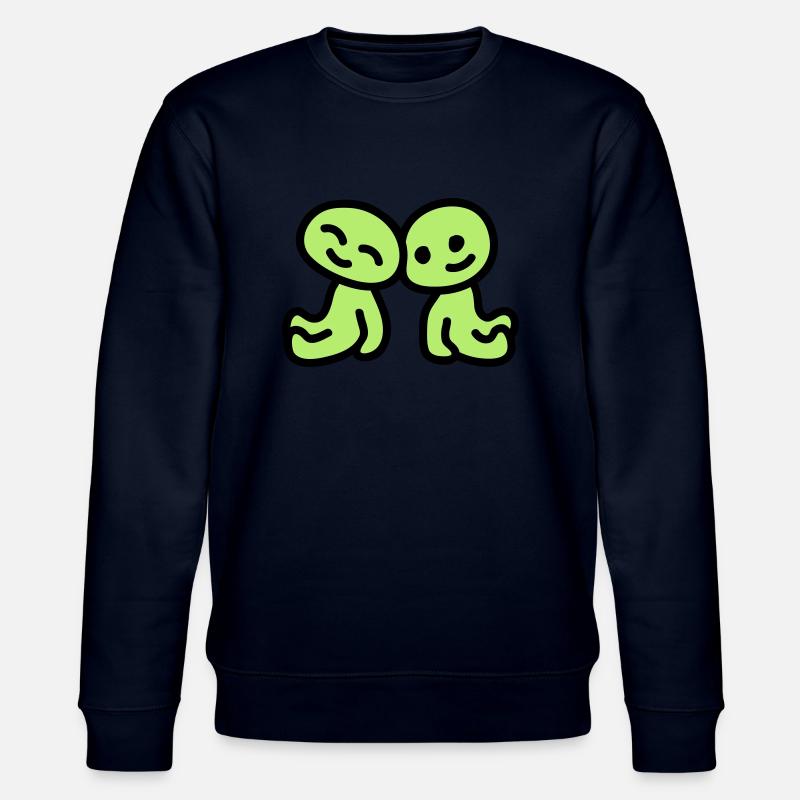 Freundschaft - verliebt - Stanley/Stella Unisex Bio-Sweatshirt CHANGER  - Navy