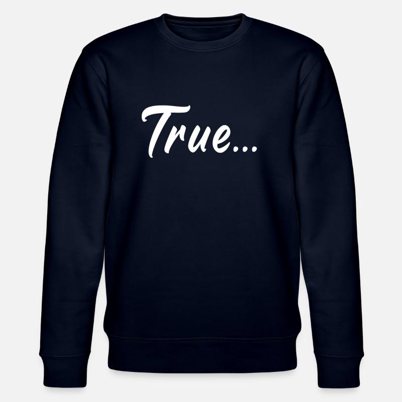 True, wahr - Stanley/Stella Unisex Bio-Sweatshirt CHANGER  - Navy