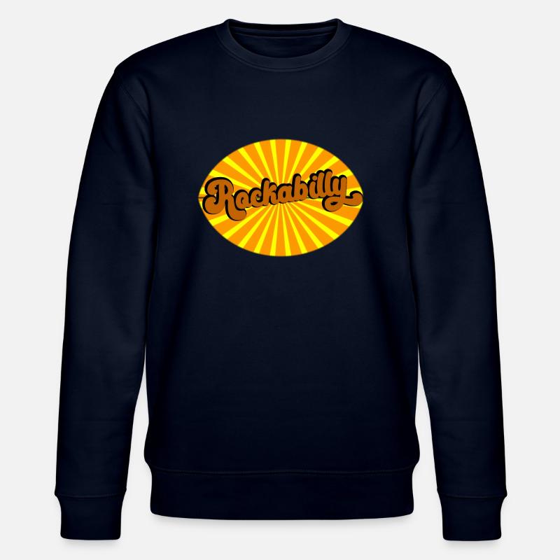 Rockabilly Vibes Retro - Stanley/Stella Unisex Bio-Sweatshirt CHANGER  - Navy