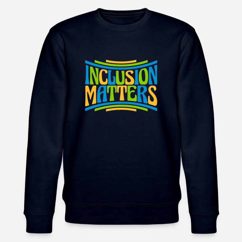 L’inclusion compte Citation du logo - Sweat bio CHANGER Stanley/Stella Unisexe - marine