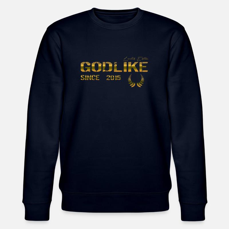 Godlike since 2015 - Stanley/Stella Unisex Bio-Sweatshirt CHANGER  - Navy