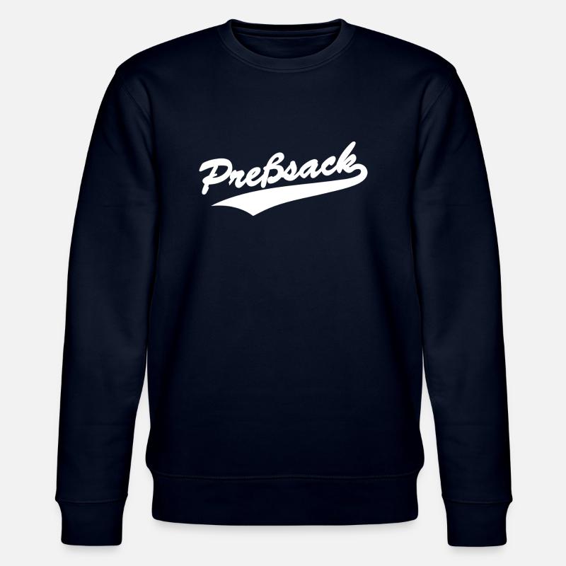 Preßsack Baseball-Style - Stanley/Stella Unisex Bio-Sweatshirt CHANGER  - Navy