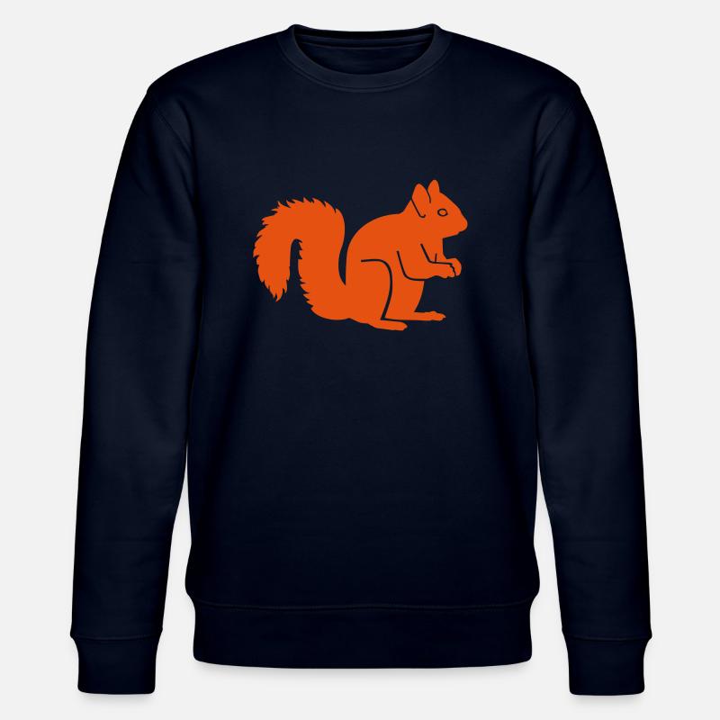 Eichhörnchen - Stanley/Stella Unisex Bio-Sweatshirt CHANGER  - Navy