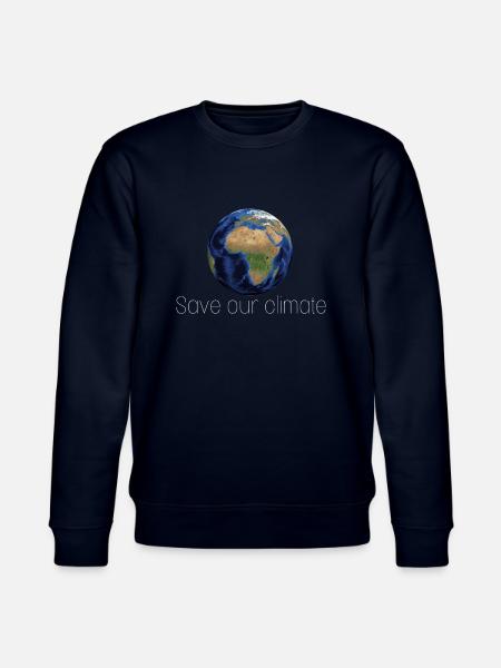 Save our planet - Stanley/Stella CHANGER Unisex Organic Sweatshirt - navy