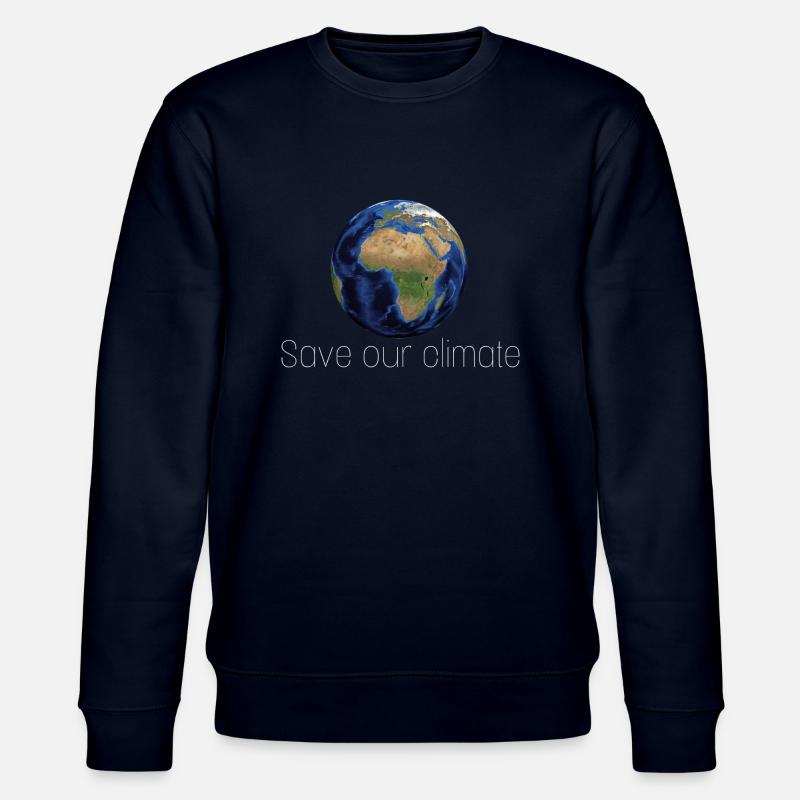 Save our planet - Stanley/Stella Unisex Bio-Sweatshirt CHANGER  - Navy
