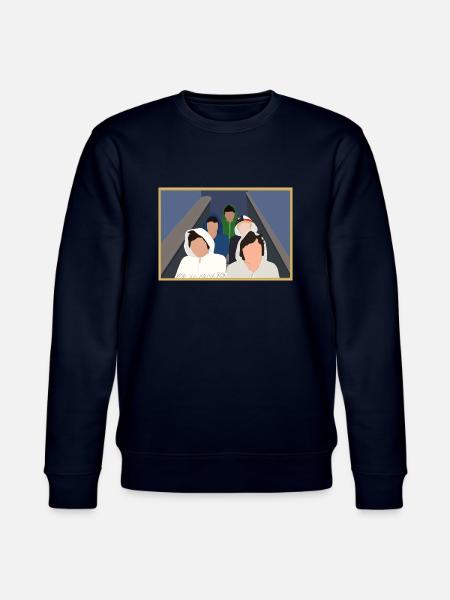 Boys stairs - Stanley/Stella CHANGER Unisex Organic Sweatshirt - navy