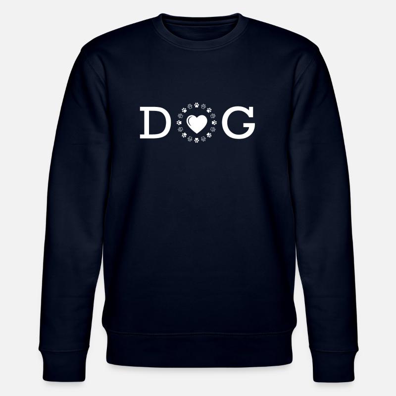 Hund Chien - Sweat bio CHANGER Stanley/Stella Unisexe - marine