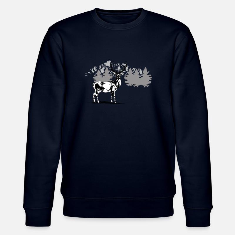 Hirsch - Stanley/Stella Unisex Bio-Sweatshirt CHANGER  - Navy